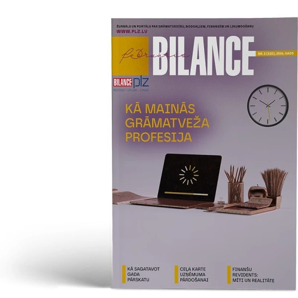 žurnāla Bilance Nr. 2 (530), 2026. gada februāra vāks