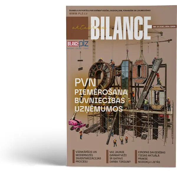 žurnāls Bilance Nr. 10 (538), 2026. gada oktobris