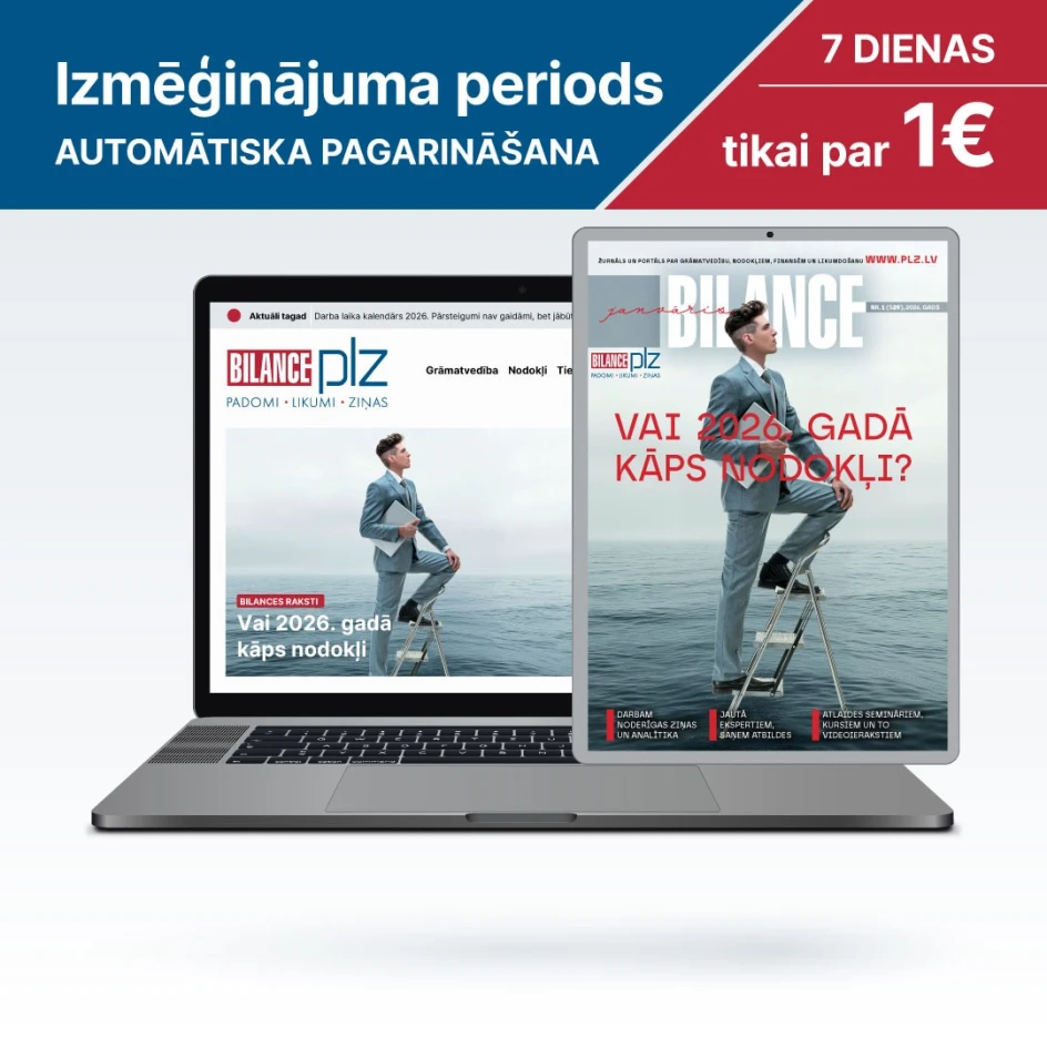 BILANCE internetā + BilancePLZ ar 7 dienu izmēģinājumu
