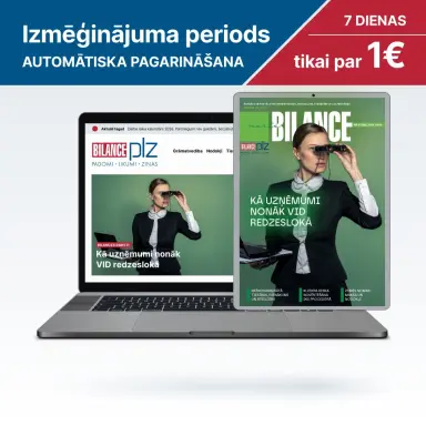BILANCE internetā + BilancePLZ ar 7 dienu izmēģinājumu