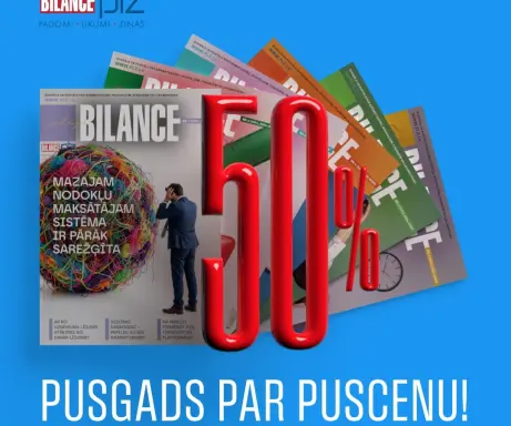 Profesionāls atbalsts grāmatvedim: drukātā “Bilance” + portāls "BilancePLZ" līdz gada beigām par puscenu!