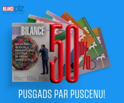 Pusgads par puscenu
