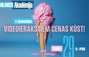 BILANCES AKADĒMIJA vasarā piedāvā e–semināru videoierakstus par īpaši zemu cenu