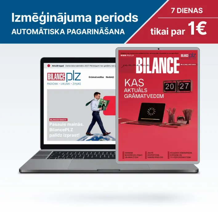 BILANCE internetā + BilancePLZ ar 7 dienu izmēģinājumu