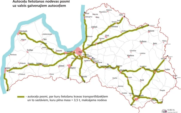 Eirovinjetes varēs iegādāties gan elektroniski, gan degvielas uzpildes stacijās 
