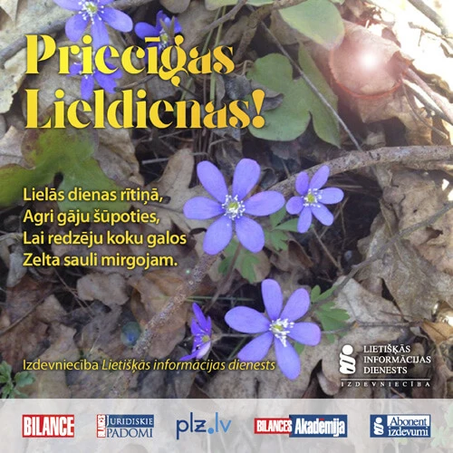 PRIECĪGAS LIELDIENAS!