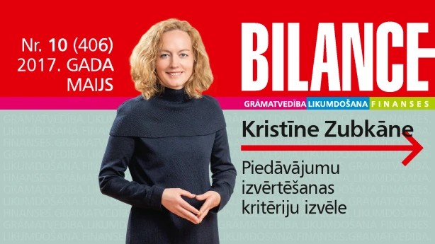BILANCE maija otrajā numurā lasiet