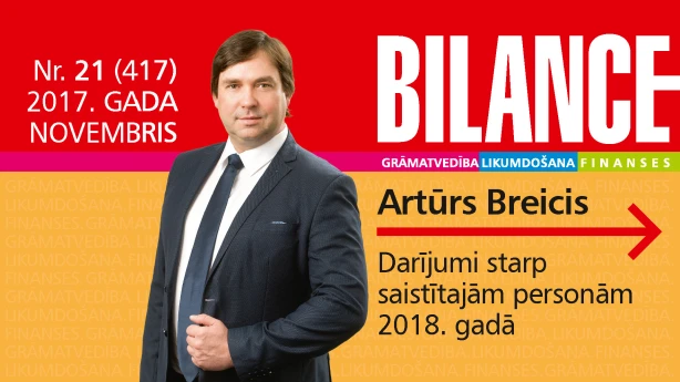 BILANCE novembra pirmajā numurā lasiet