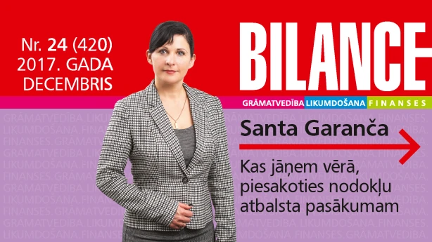 BILANCE decembra otrajā numurā lasiet