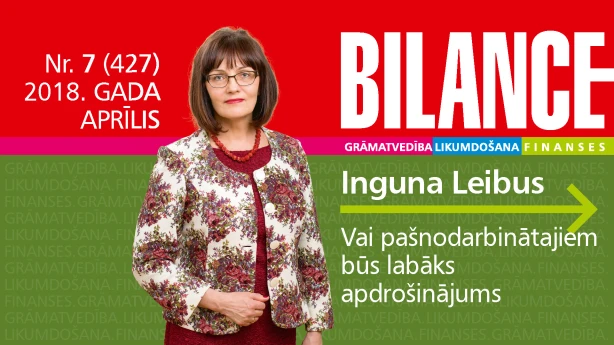 BILANCE aprīļa pirmajā numurā lasiet
