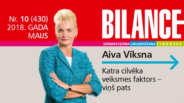 BILANCE maija otrajā numurā lasiet