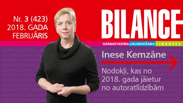 BILANCE februāra pirmajā numurā lasiet