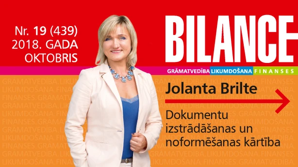 BILANCE oktobra pirmajā numurā lasiet