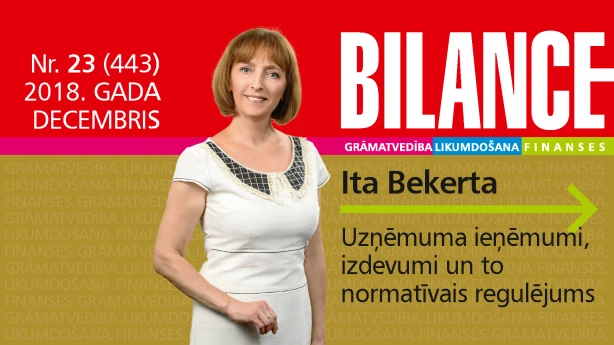 BILANCE decembra pirmajā numurā lasiet