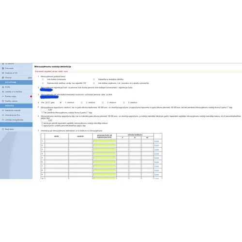 Tiks mainīta mikrouzņēmumu nodokļa deklarācijas forma