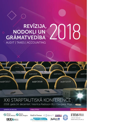 Grāmatvedības nozares aktuālos jautājumus pārrunās grāmatvedībai, nodokļiem un revīzijai veltītajā konferencē
