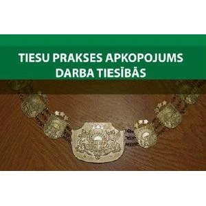 LBAS izdod grāmatu Tiesu prakses apkopojums darba tiesībās