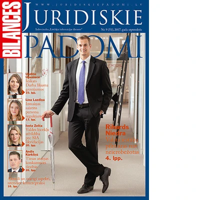 BILANCES JURIDISKIE PADOMI septembra numurā lasiet