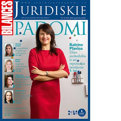 BILANCES JURIDISKIE PADOMI decembra numurā lasiet