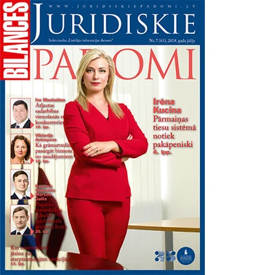 BILANCES JURIDISKIE PADOMI jūlija numurā lasiet