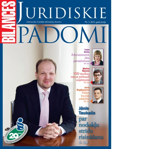 Lielseminārā 16. maijā varēs iepazīties ar jauno žurnālu BILANCES JURIDISKIE PADOMI