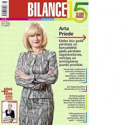 Klāt žurnāla Bilance marta otrais numurs!
