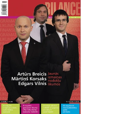 Žurnāla Bilance 2014. gada 2. numurā lasiet