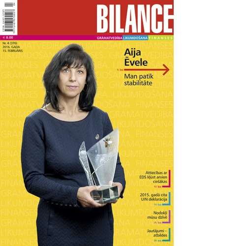 Žurnāla BILANCE februāra otrajā numurā lasiet