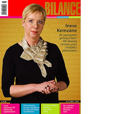 Žurnāla BILANCE janvāra otrajā numurā lasiet