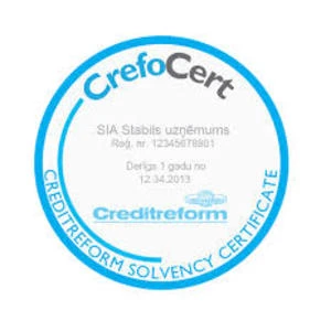  Sadarbības partneru nemaksāšanas risku izvērtēšanai ieviests jauns maksātspējas sertifikāts CrefoCert