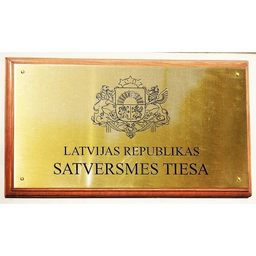 Saeima nosaka Satversmes tiesas tiesnešu pilnvaru izbeigšanās kārtību prejudiciāla lēmuma pieprasīšanas gadījumā