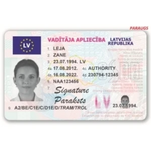 Jaunā parauga vadītāja apliecību izsniegšana notiks pakāpeniski, derīgas arī esošās apliecības