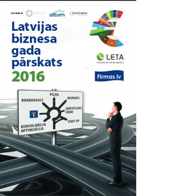 Sagatavots Latvijas biznesa gada pārskats 2016 par vairāk nekā 60 nozarēm