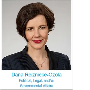 Aicina ar balsojumu atbalstīt finanšu ministri Danu Reiznieci-Ozolu TOYP pasaules pusfinālā