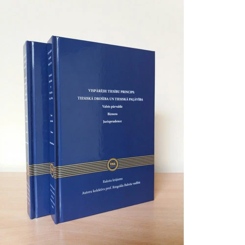 Veicinās izpratni par tiesiskās drošības un tiesiskās paļāvības principiem Latvijas tiesību sistēmā