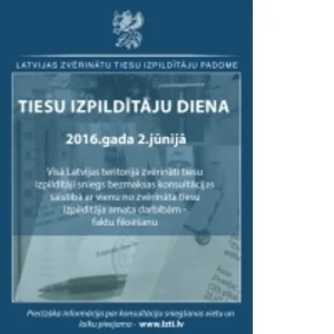 Pirmoreiz tiek rīkota Tiesu izpildītāju diena