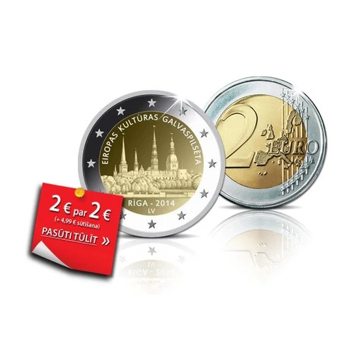 Samaini pirmais: 2 eiro par 2 eiro!