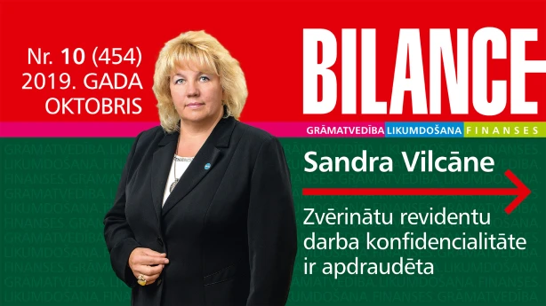 BILANCE oktobra numurā lasiet