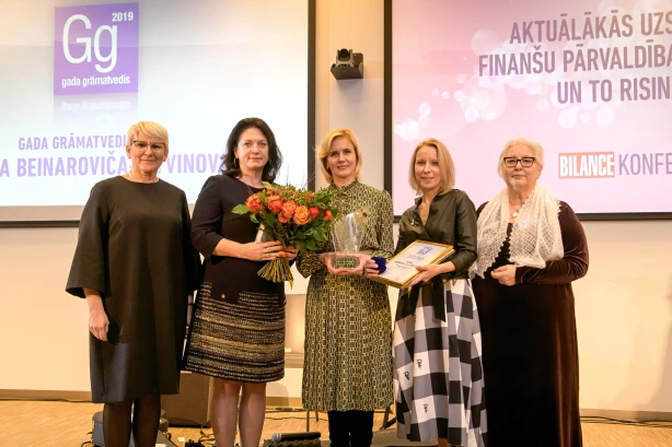 Apbalvotas "Gada Grāmatvedis 2019" laureātes