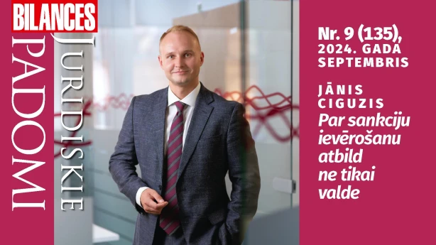 BILANCES JURIDISKIE PADOMI septembra numurā lasiet