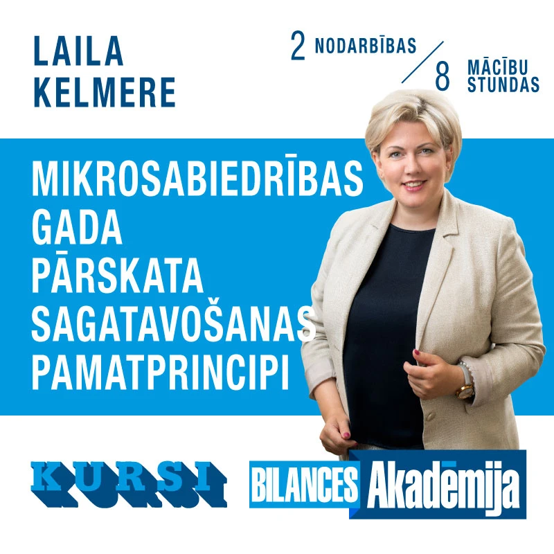 Kursi: “MIKROSABIEDRĪBAS GADA PĀRSKATS” interneta tiešraidē 08.04.2024. un 09.04.2024.