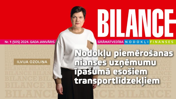 BILANCES janvāra numurā lasiet