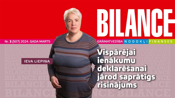 BILANCES marta numurā lasiet