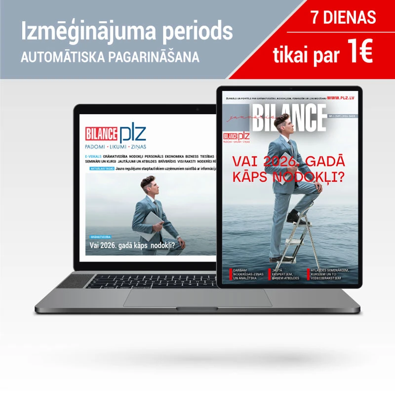 BILANCE internetā + BilancePLZ ar 7 dienu izmēģinājumu