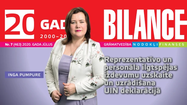 BILANCE jūlija numurā lasiet