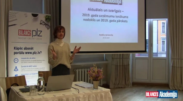 Par aktuālāko 2019. gada pārskata iesniegšanas kārtībā var uzzināt semināra video ierakstā