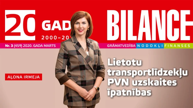 BILANCE marta numurā lasiet
