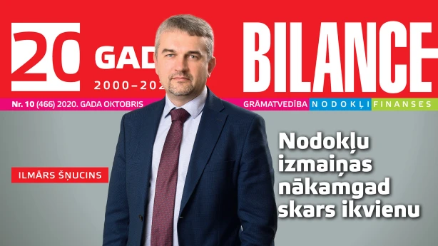 BILANCE oktobra numurā lasiet