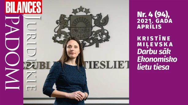 BILANCES JURIDISKIE PADOMI aprīļa numurā lasiet