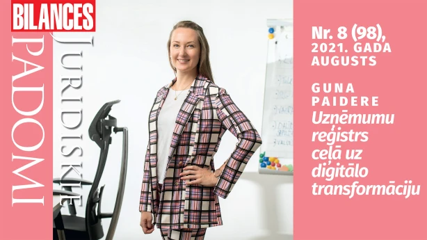 BILANCES JURIDISKIE PADOMI augusta numurā lasiet